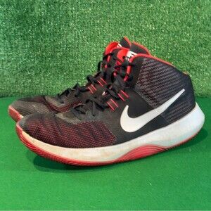 Nike Air Precision NBK Black University Red 898452-006 Men’s Size 14